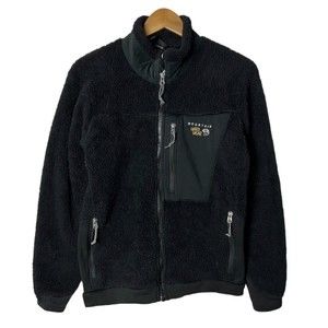 Mountain Hardwear Womens Black Fleece Monkey Jacket Winter Coat Full Zip Medium